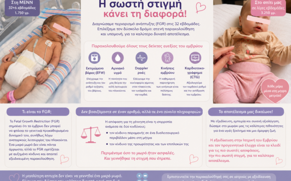 FGR_case Περιστατικό με ενδομήτριο περιορισμό ανάπτυξης (FGR ή IUGR)